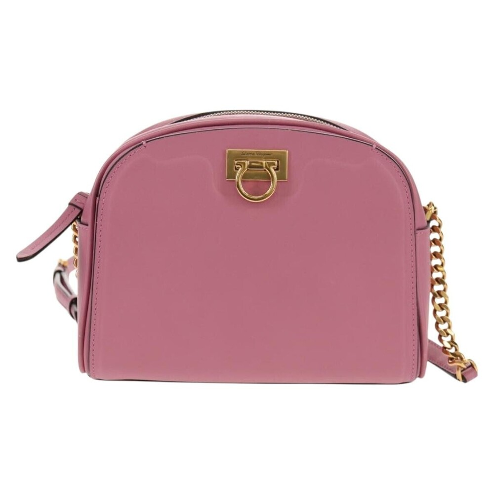 Salvatore Ferragamo Gancini Leather
